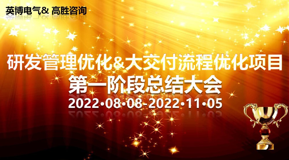 总结蓄能再出发——廊坊英博项目阶段总结会顺利召开